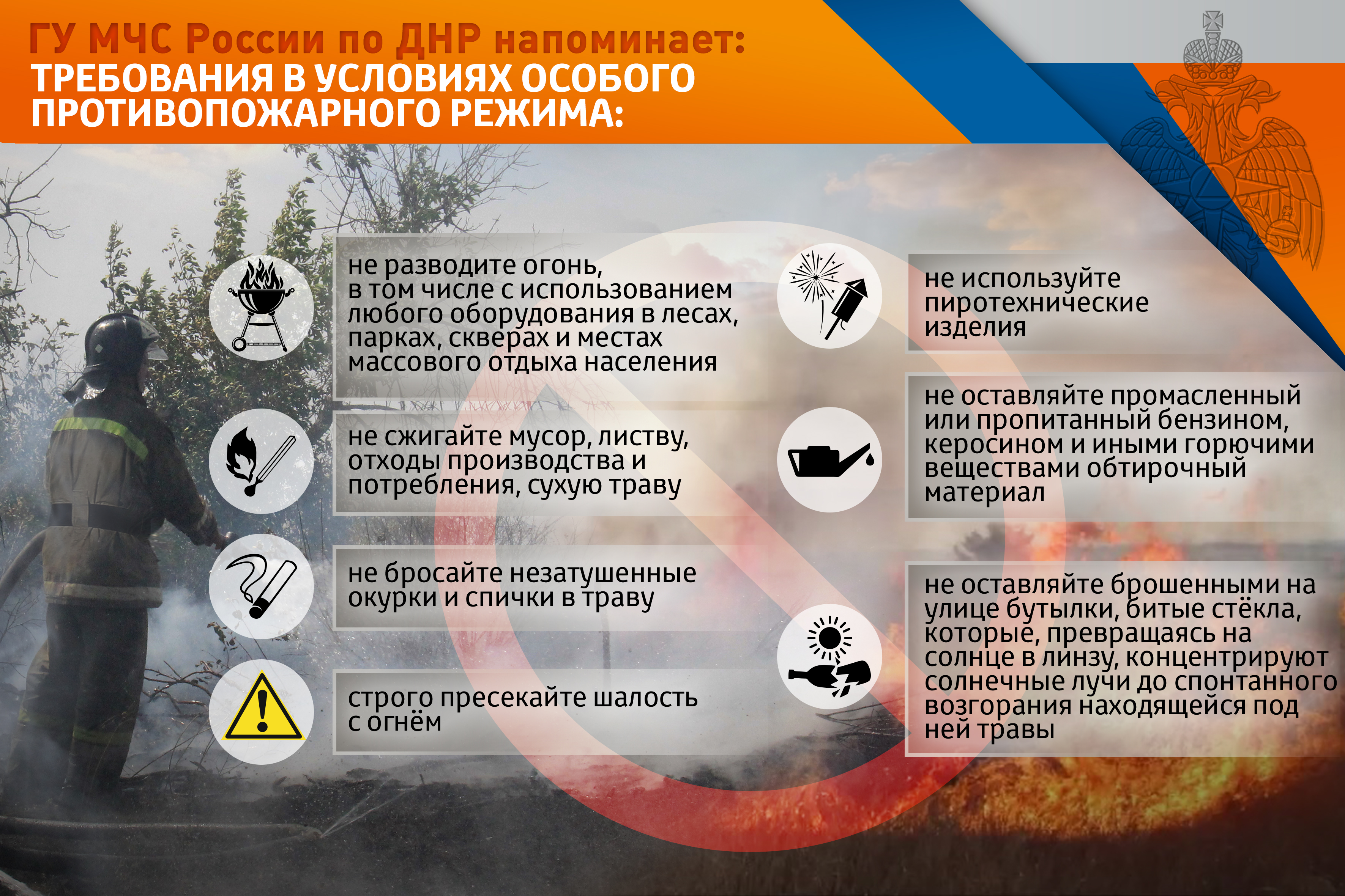 Особый противопожарный режим!.
